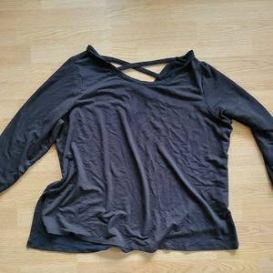 Black long sleeve shirt